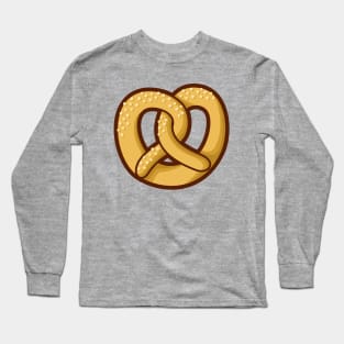 Pretzel Icon Long Sleeve T-Shirt